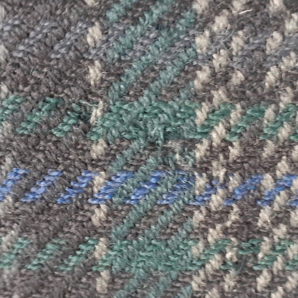 Canda Vintage Men's Double Breasted Wool Sport Coat Multicolour Plaid Size 44 - Picture 8 of 9